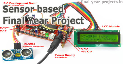 Sensor based Final Year Project Topics and Ideas